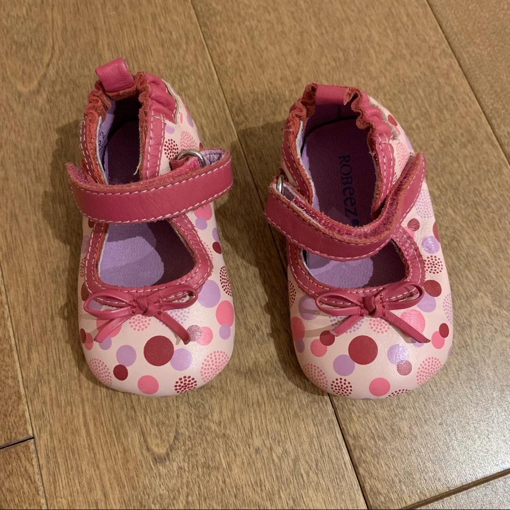 ROBEEZ Baby girl slipper shoes 3-6 months size 2